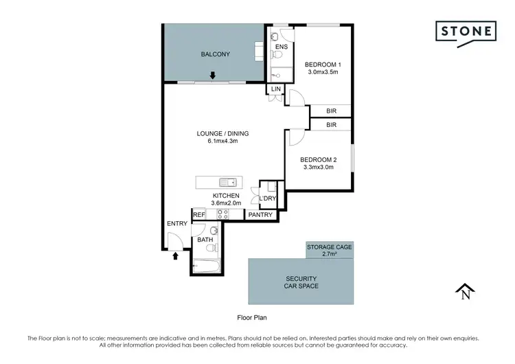 Floorplan of Homely apartment listing, 6/4-6 Park Avenue, Waitara NSW 2077