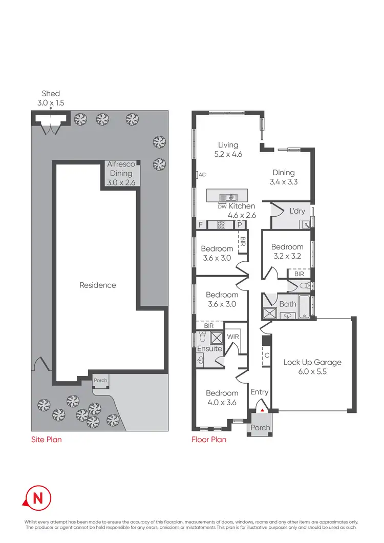 Floorplan of Homely house listing, 19 Andie Way, Tarneit VIC 3029