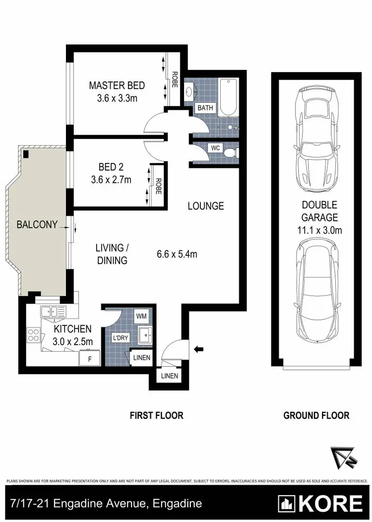 Floorplan of Homely apartment listing, 7/17-21 Engadine Avenue, Engadine NSW 2233