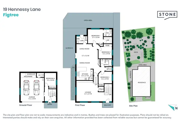 Floorplan of Homely house listing, 19 Hennessy Lane, Figtree NSW 2525