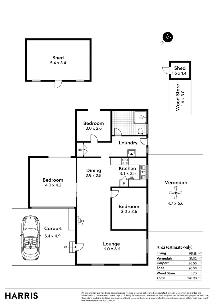 Floorplan of Homely house listing, 23 Avoca Avenue, Bridgewater SA 5155