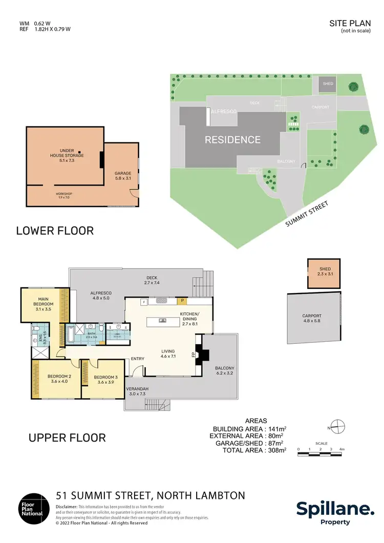 Floorplan of Homely house listing, 51 Summit Street, North Lambton NSW 2299