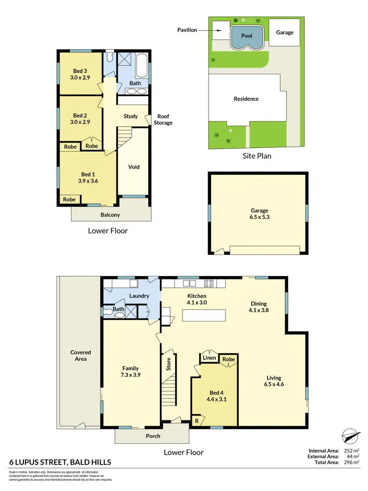 Floorplan of Homely house listing, 6 Lupus Street, Bald Hills QLD 4036