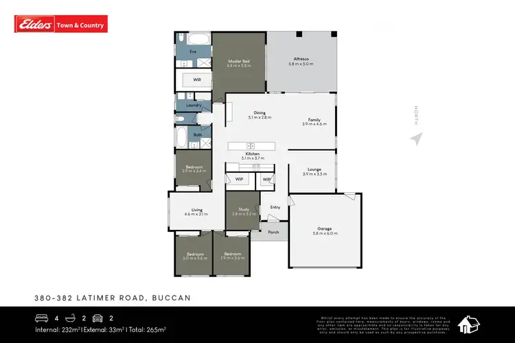 Floorplan of Homely rural property listing, 380-382 Latimer Road, Buccan QLD 4207