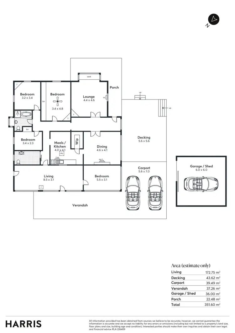 Floorplan of Homely house listing, 19 Cox Creek Road, Crafers SA 5152