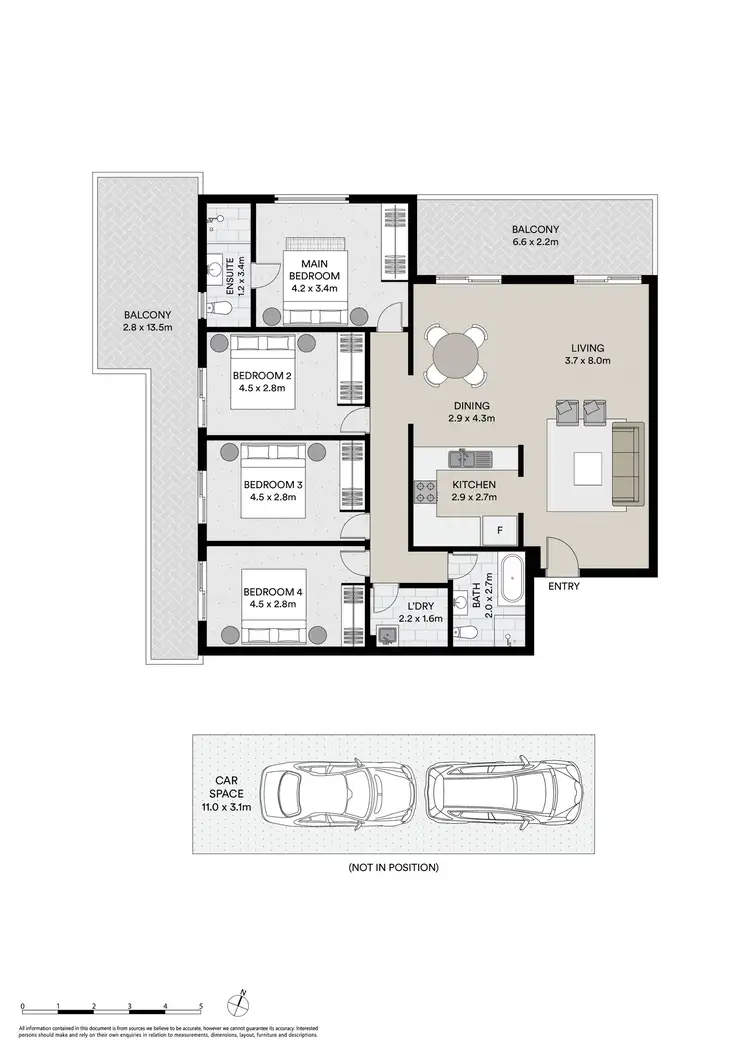 Floorplan of Homely apartment listing, 14/1-5 Austral Street, Penshurst NSW 2222