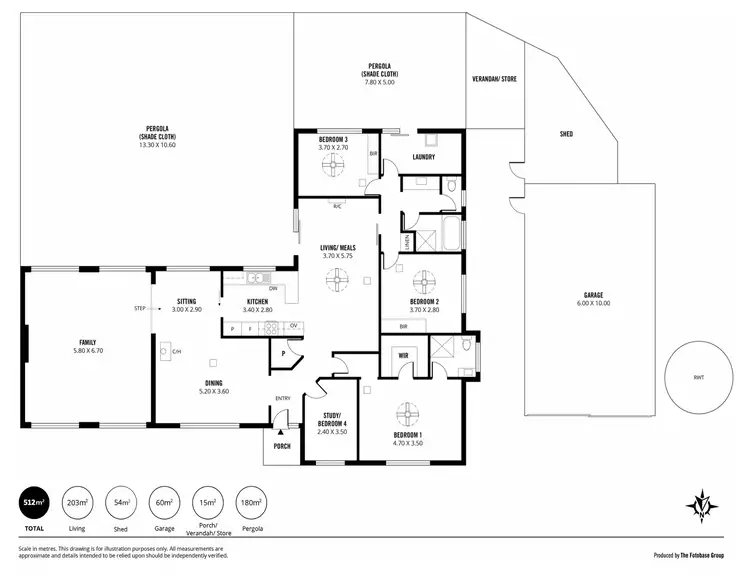 Floorplan of Homely rural property listing, 60 Gottwald Road, Williamstown SA 5351