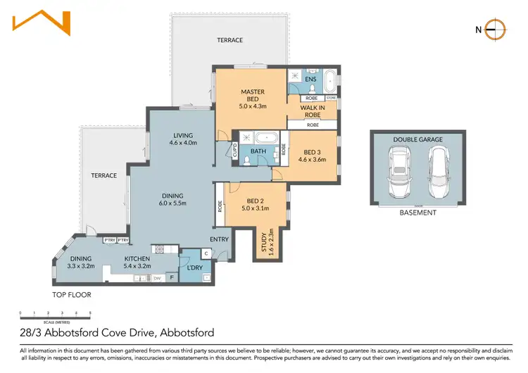 Floorplan of Homely apartment listing, 28/3 Abbotsford Cove Drive, Abbotsford NSW 2046