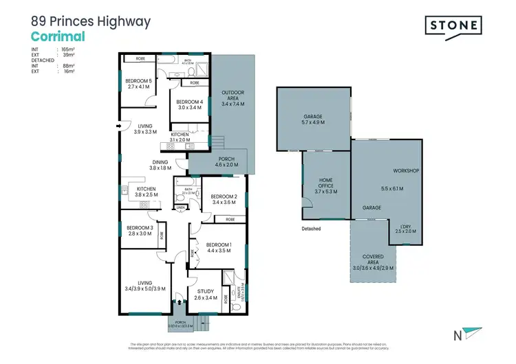 Floorplan of Homely house listing, 89 Princes Highway, Corrimal NSW 2518