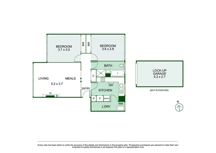 Floorplan of Homely apartment listing, 5/3 Rae Court, Prahran VIC 3181
