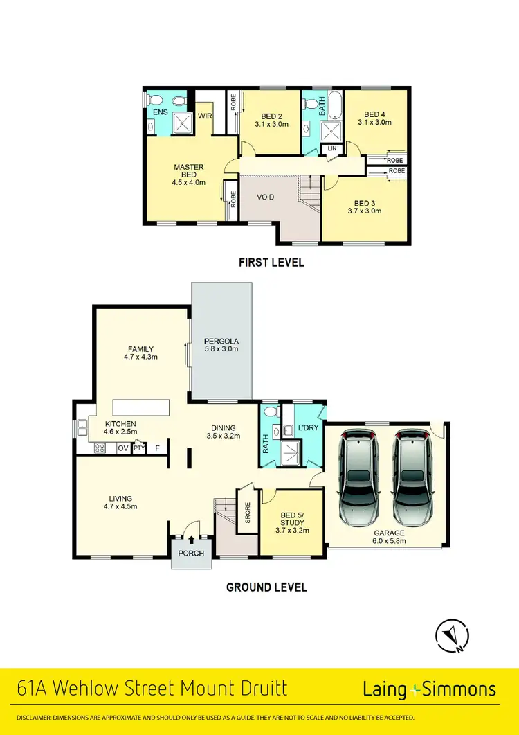 Floorplan of Homely house listing, 61A Wehlow Street, Mount Druitt NSW 2770