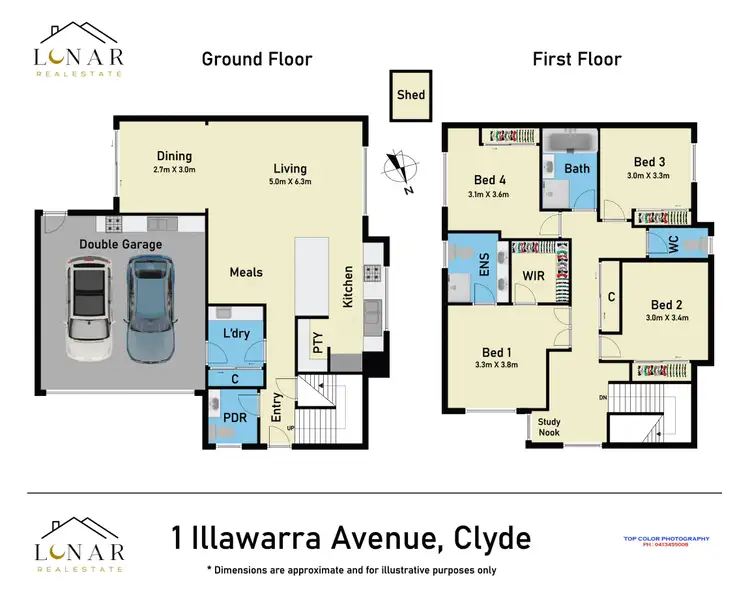 Floorplan of Homely house listing, 1 Illawarra Avenue, Clyde VIC 3978