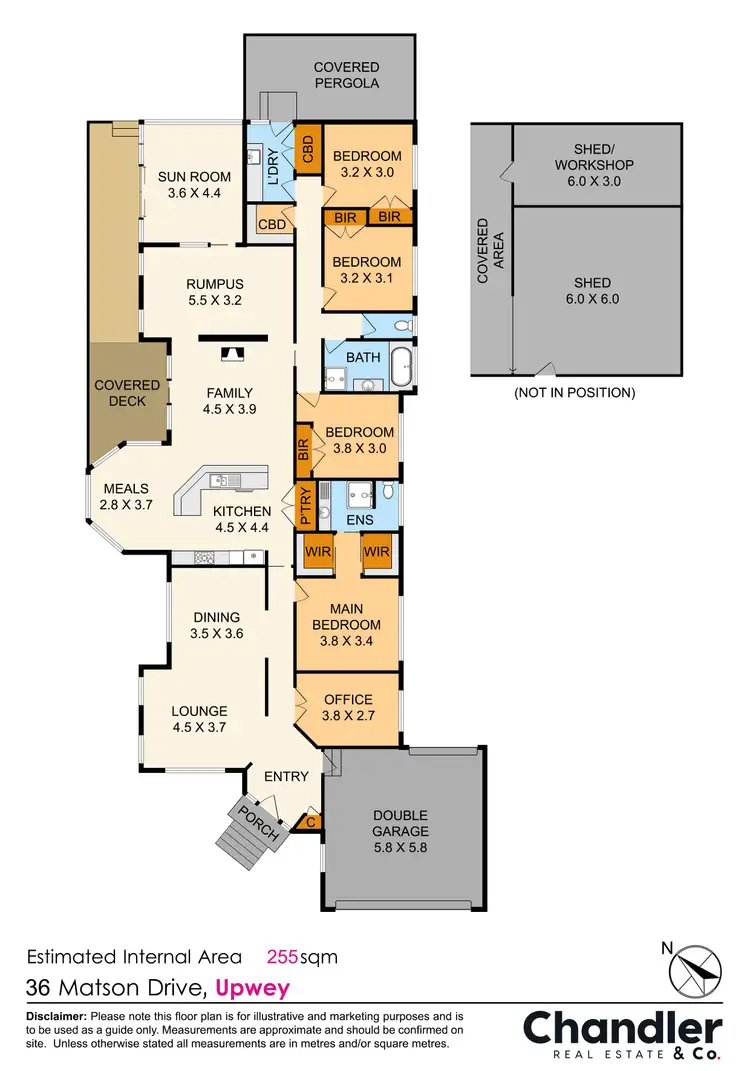 Floorplan of Homely house listing, 36 Matson Drive, Upwey VIC 3158