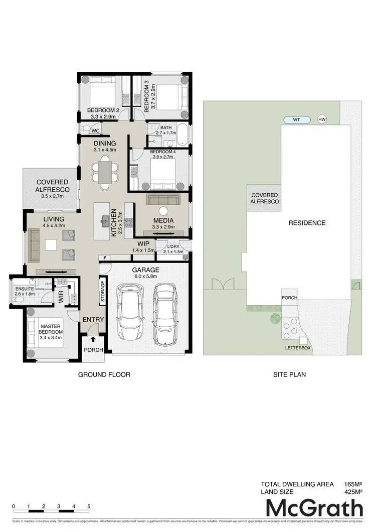 Floorplan of Homely house listing, 9 Burrum Crescent, Nirimba QLD 4551