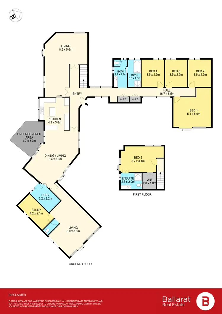 Floorplan of Homely house listing, 71 Hendersons Lane, Buninyong VIC 3357