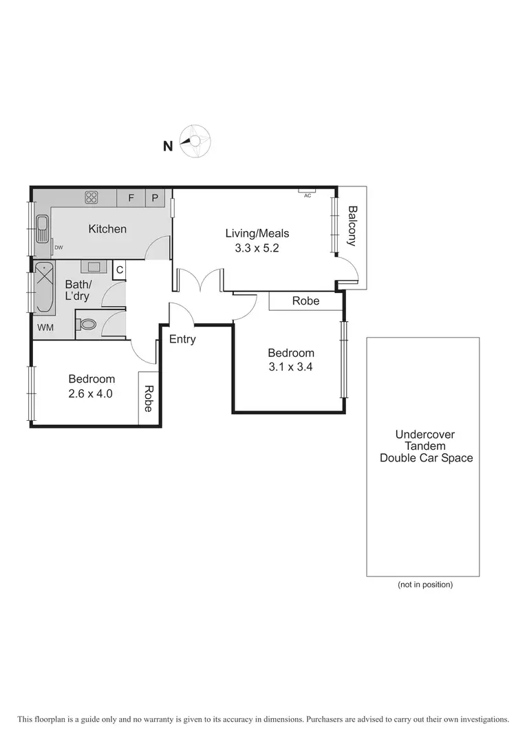 Floorplan of Homely apartment listing, 7/22 Selwyn Avenue, Elwood VIC 3184