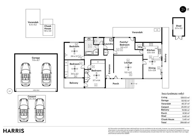 Floorplan of Homely house listing, 44 Laffers Road, Glenalta SA 5052