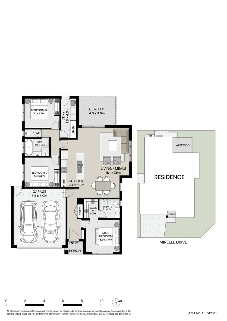 Floorplan of Homely house listing, 56 Mirelle Drive, Winter Valley VIC 3358