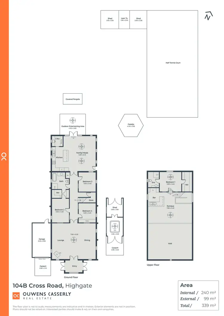 Floorplan of Homely house listing, 104B Cross Road, Highgate SA 5063