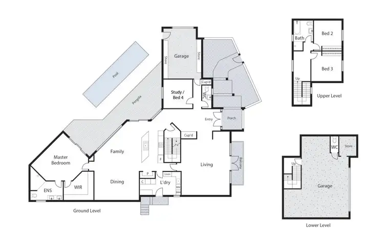 Floorplan of Homely house listing, 3 Deloraine Street, Lyons ACT 2606