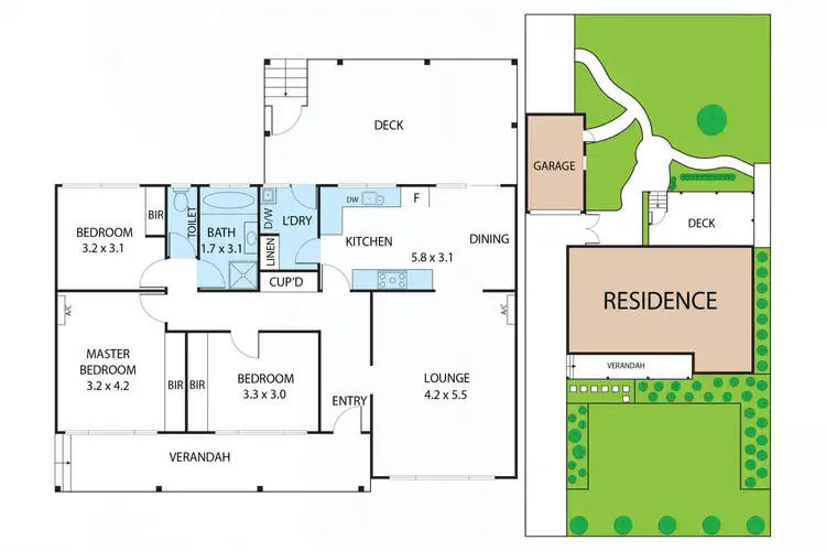 Floorplan of Homely house listing, 41 Rossarden Street, Fisher ACT 2611