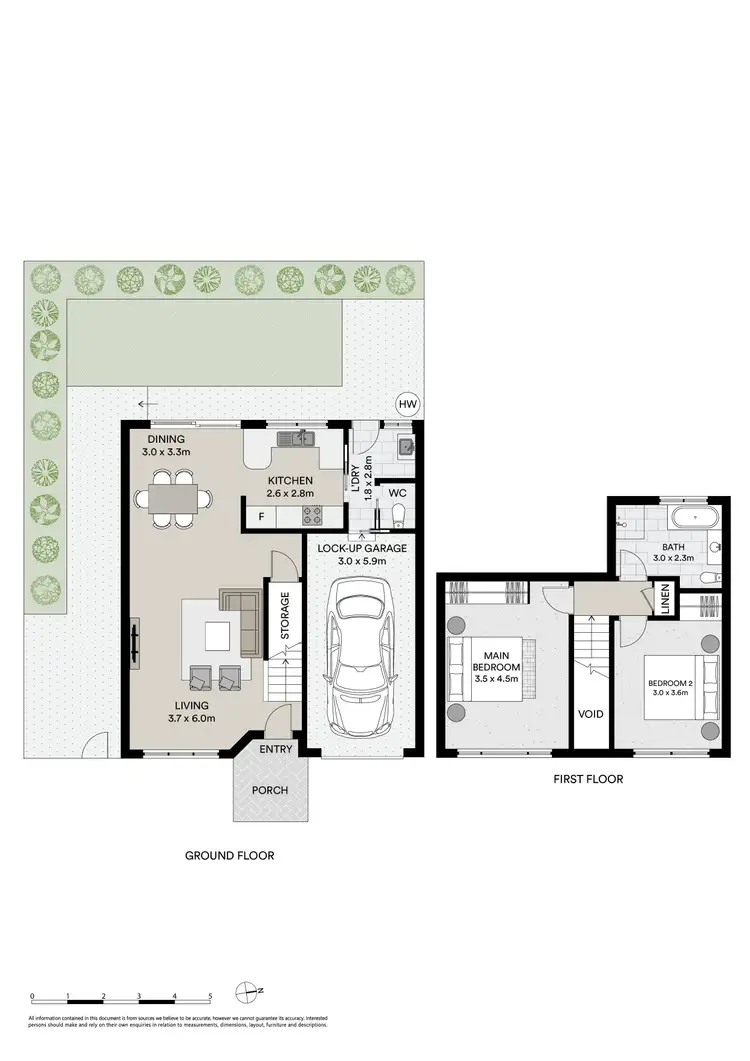 Floorplan of Homely townhouse listing, 4/23 Langdale Avenue, Revesby NSW 2212
