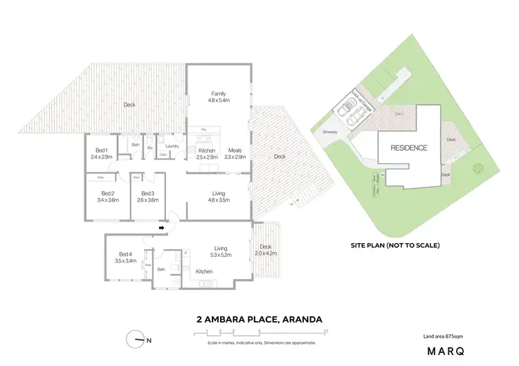 Floorplan of Homely house listing, 2 Ambara Place, Aranda ACT 2614