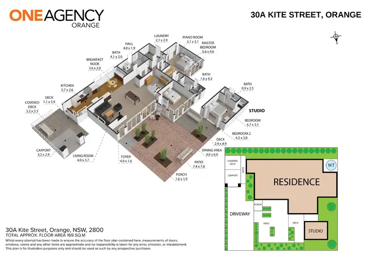 Floorplan of Homely house listing, 30A Kite Street, Orange NSW 2800