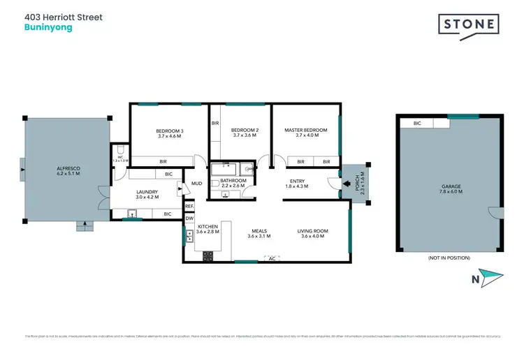 Floorplan of Homely house listing, 403 Herriott Street, Buninyong VIC 3357