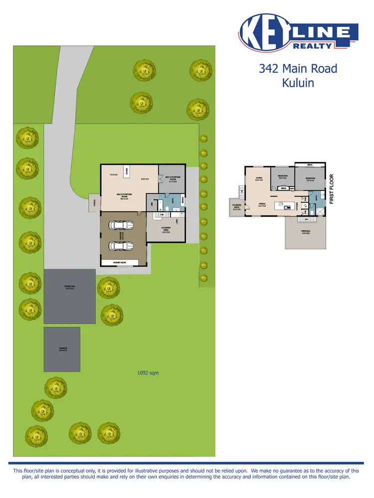 Floorplan of Homely house listing, 342 Main Road, Kuluin QLD 4558