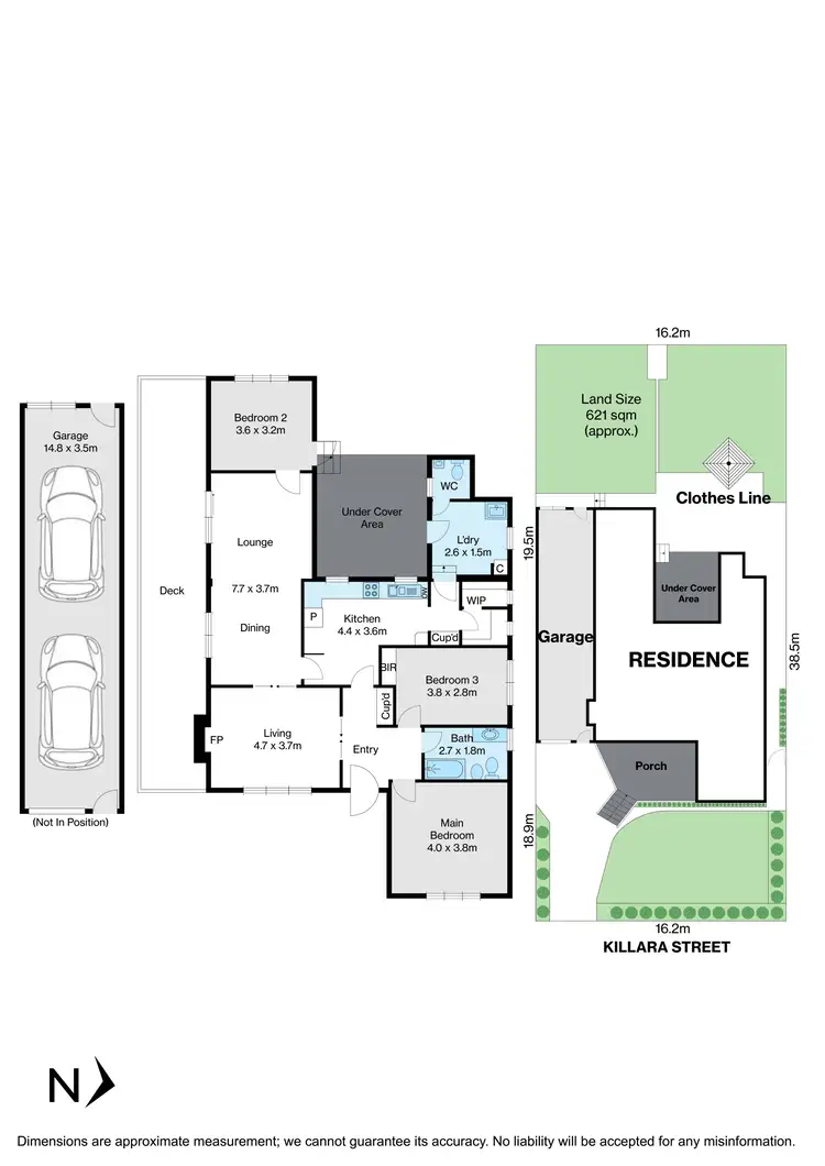 Floorplan of Homely house listing, 42 Killara Street, Box Hill North VIC 3129