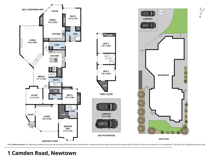 Floorplan of Homely house listing, 1 Camden Road, Newtown VIC 3220