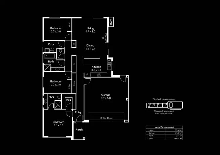 Floorplan of Homely house listing, 2/442 States Road, Morphett Vale SA 5162
