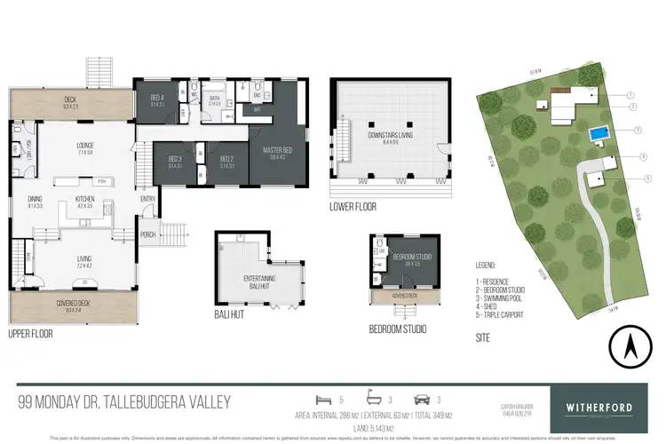 Floorplan of Homely rural property listing, 99 Monday Drive, Tallebudgera Valley QLD 4228