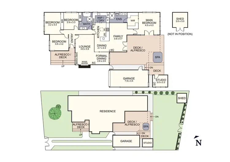 Floorplan of Homely house listing, 8 Old Lilydale Road, Ringwood East VIC 3135