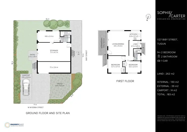 Floorplan of Homely house listing, 1/27 Biby Street, Tugun QLD 4224