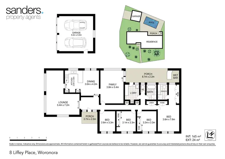 Floorplan of Homely house listing, 8 Liffey Place, Woronora NSW 2232