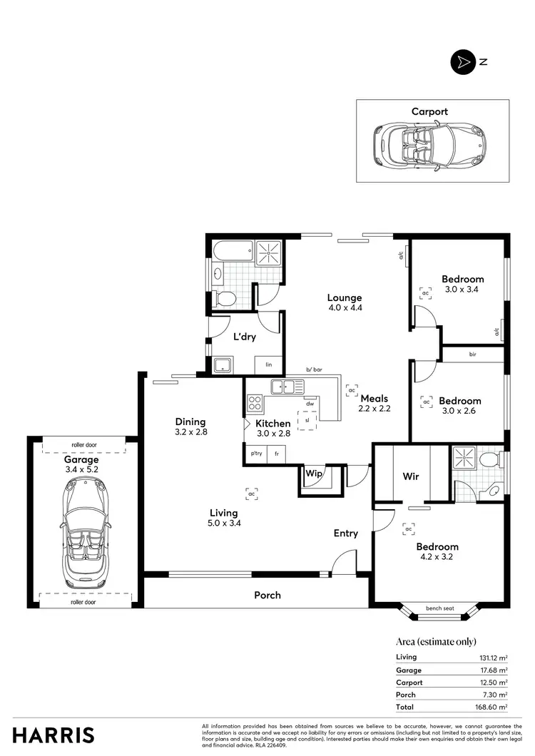 Floorplan of Homely house listing, 36 Highfield Avenue, St Georges SA 5064
