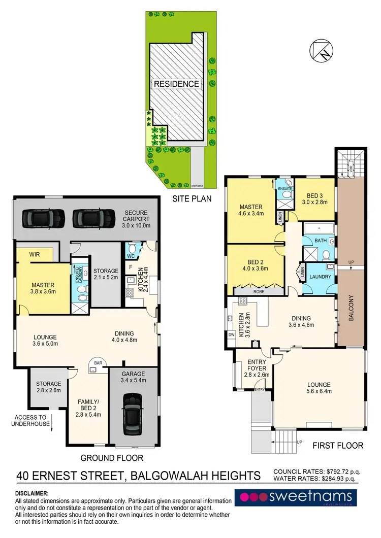 Floorplan of Homely house listing, 40 Ernest Street, Balgowlah Heights NSW 2093
