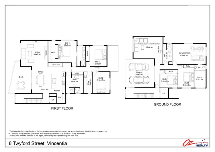 Floorplan of Homely house listing, 8 Twyford Street, Vincentia NSW 2540