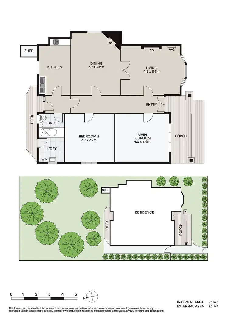Floorplan of Homely house listing, 12 Lennox Street, Yarraville VIC 3013