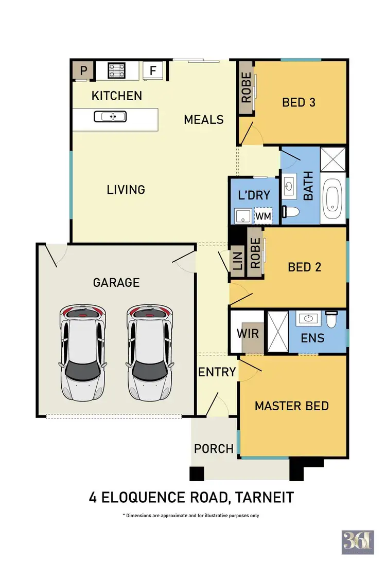 Floorplan of Homely house listing, 4 Eloquence Road, Tarneit VIC 3029