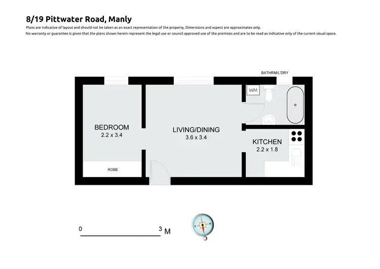 Floorplan of Homely apartment listing, 8/19 Pittwater Road, Manly NSW 2095