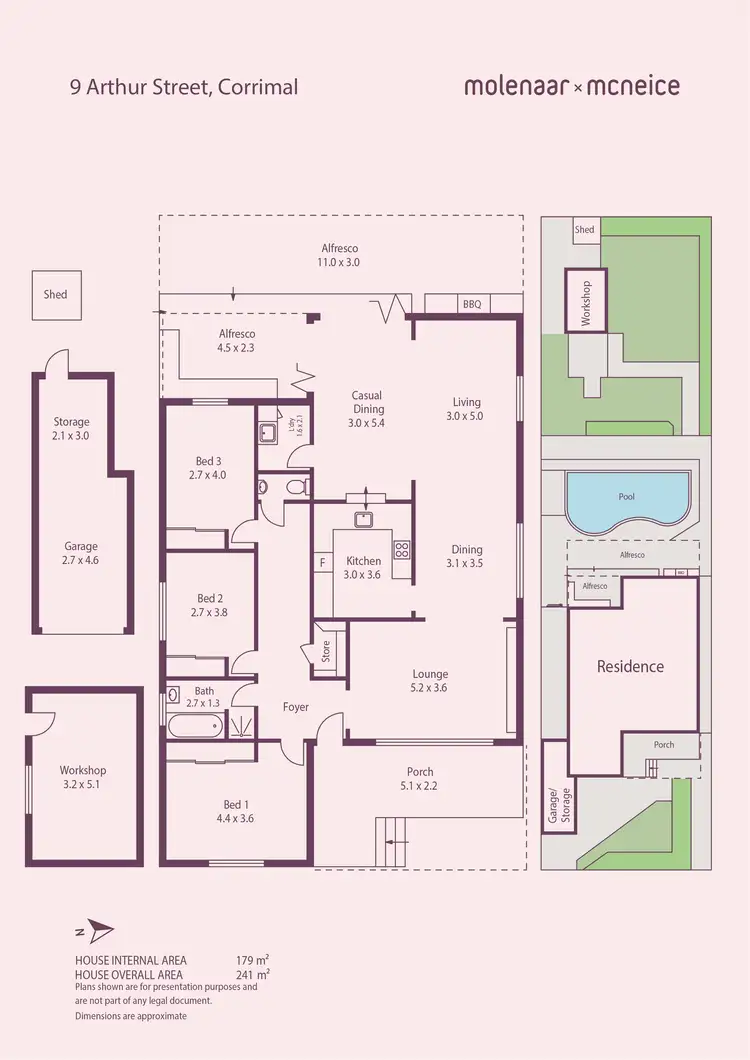 Floorplan of Homely house listing, 9 Arthur Street, Corrimal NSW 2518