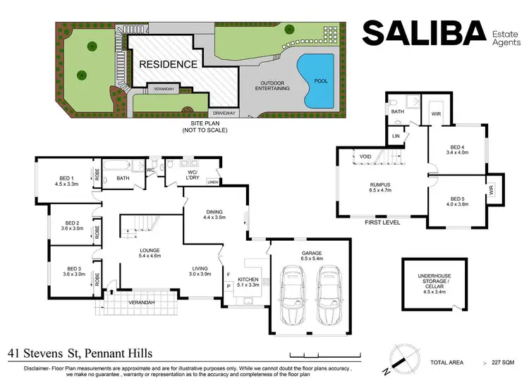 Floorplan of Homely house listing, 41 Stevens Street, Pennant Hills NSW 2120