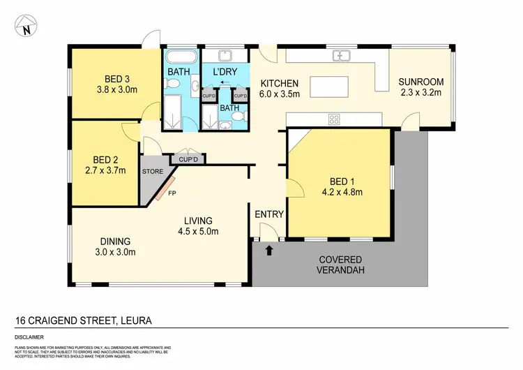 Floorplan of Homely house listing, 16 Craigend Street, Leura NSW 2780