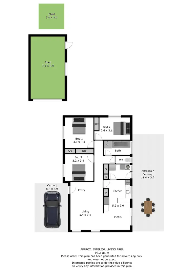 Floorplan of Homely house listing, 703 Lavis Street, East Albury NSW 2640