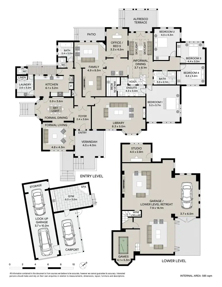 Floorplan of Homely house listing, 8 Cheltenham Road, Cheltenham NSW 2119