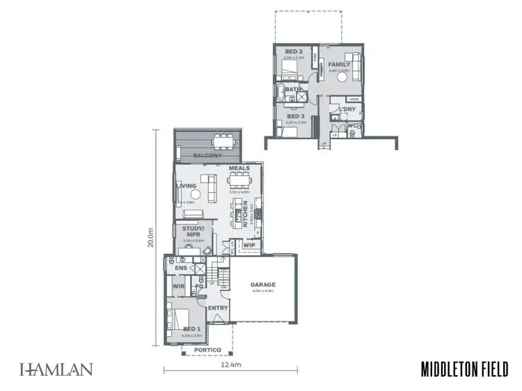 Floorplan of Homely house listing, 309/17 Smith Street, Daylesford VIC 3460
