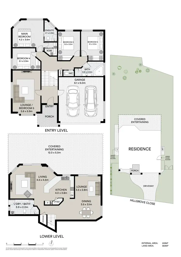 Floorplan of Homely house listing, 22 Hillgrove Close, Ourimbah NSW 2258